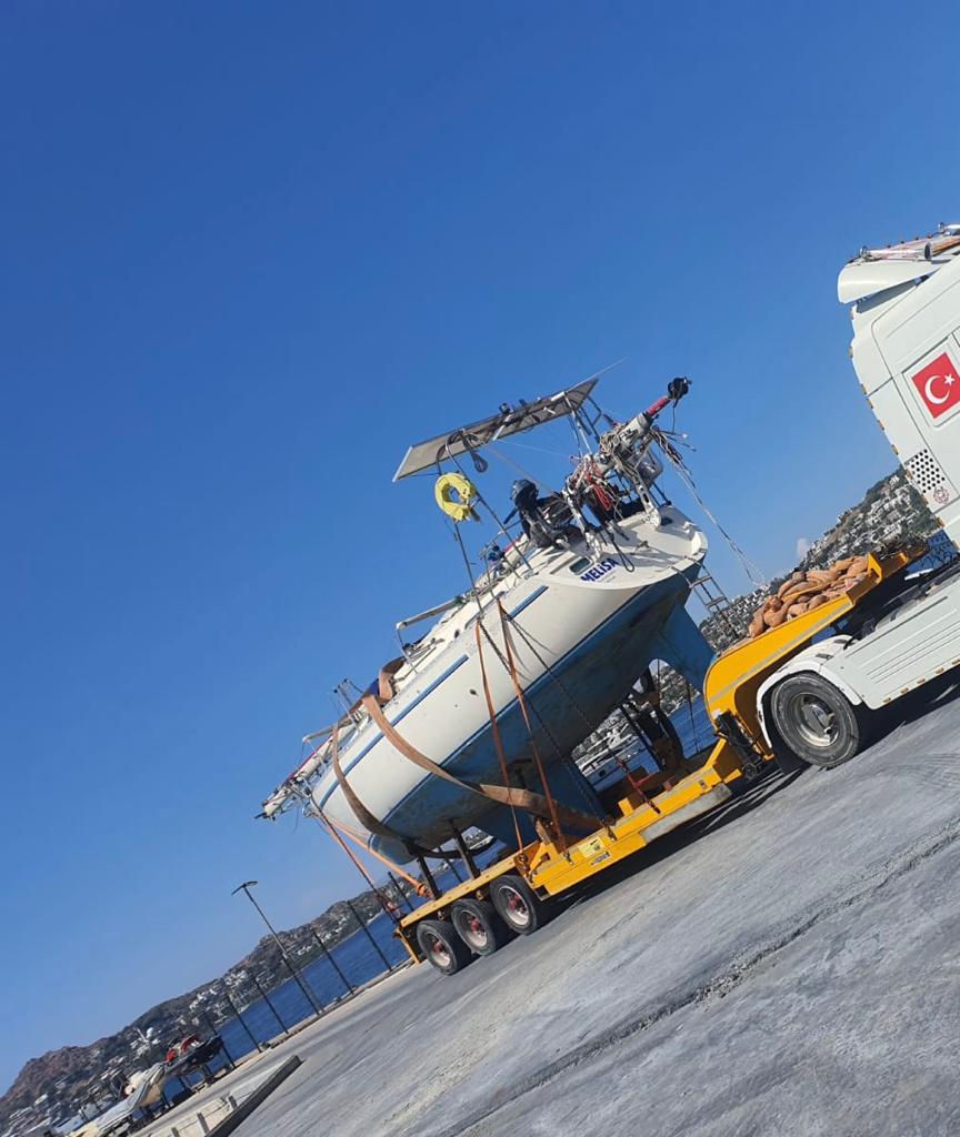 yelkenli tekne taşımacılığı