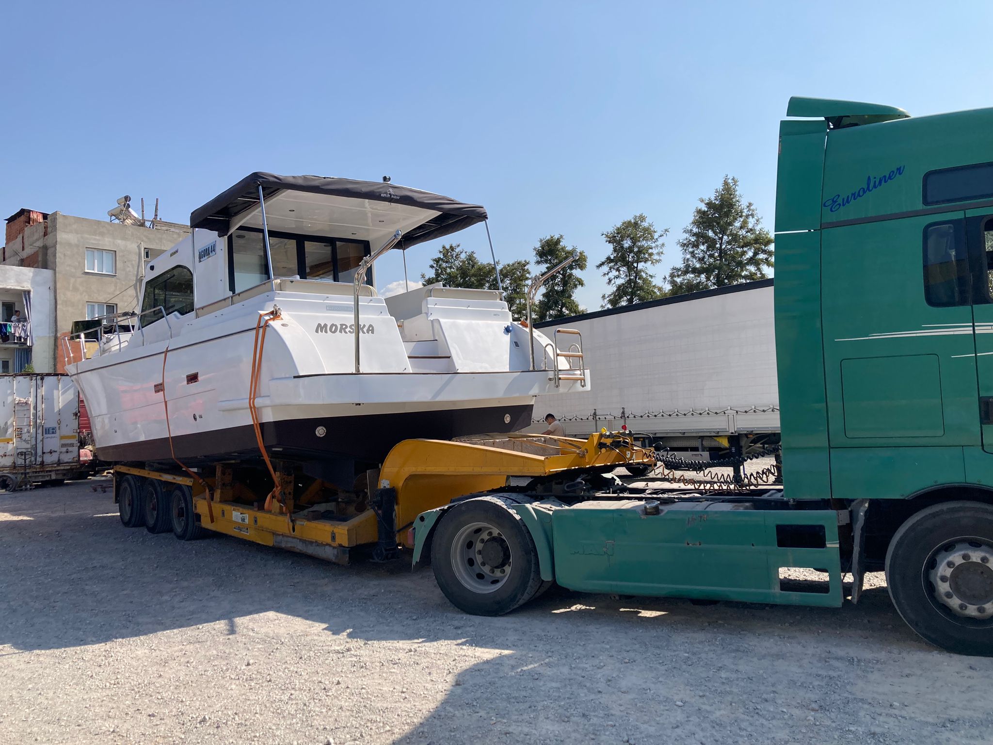 yabancı bayraklı teknelerin de türkiye'de karadan taşınması konusunda gümrükleme ve tüm evrak işlerinin takibini yaparak en üst seviyede memnuniyet sağlamayı hedefliyoruz