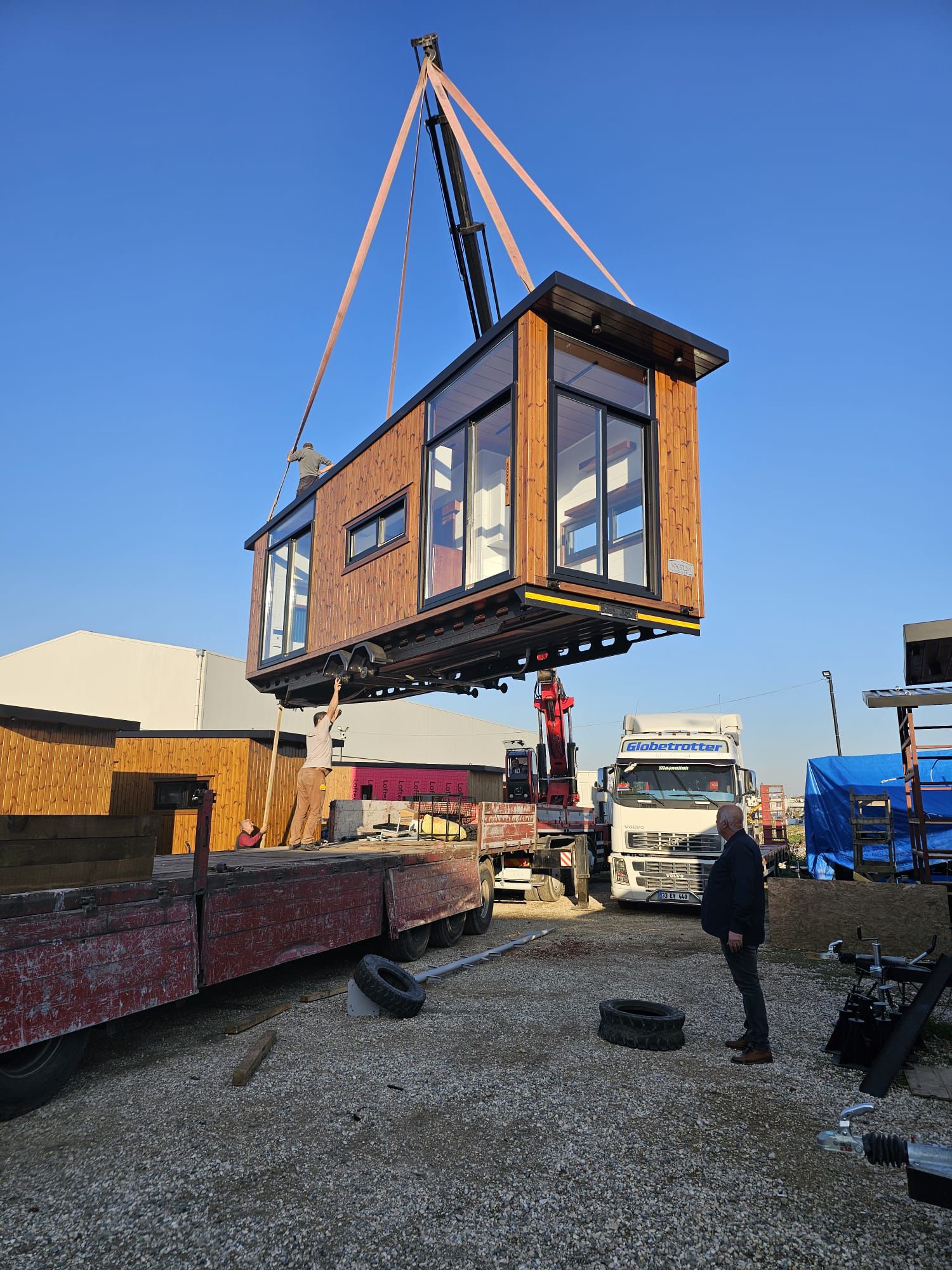 Karavan-Tinyhouse-Ağaçev -Prefabrike Yapı Taşımacılığı